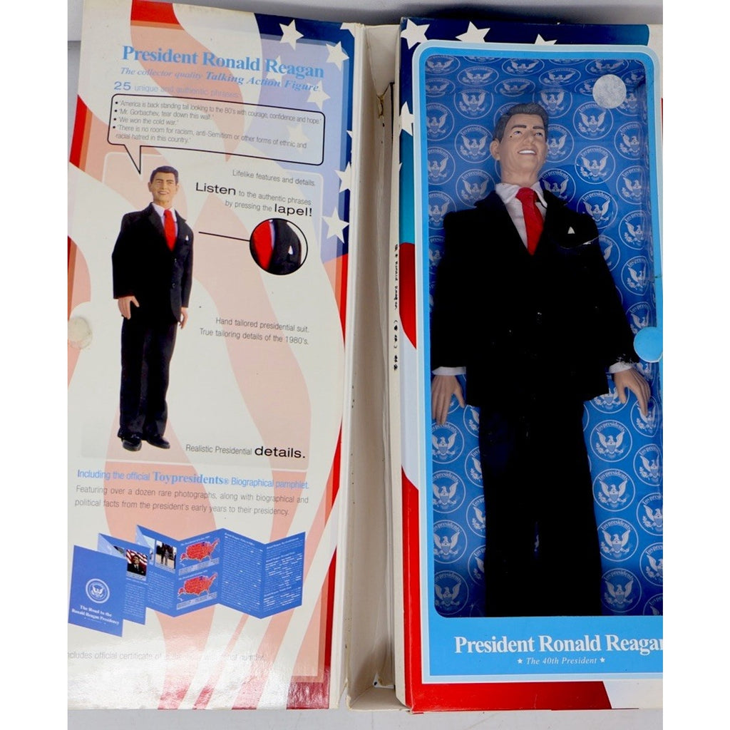 President Ronald Reagan 40th US President Talking Action Figure 12" Doll