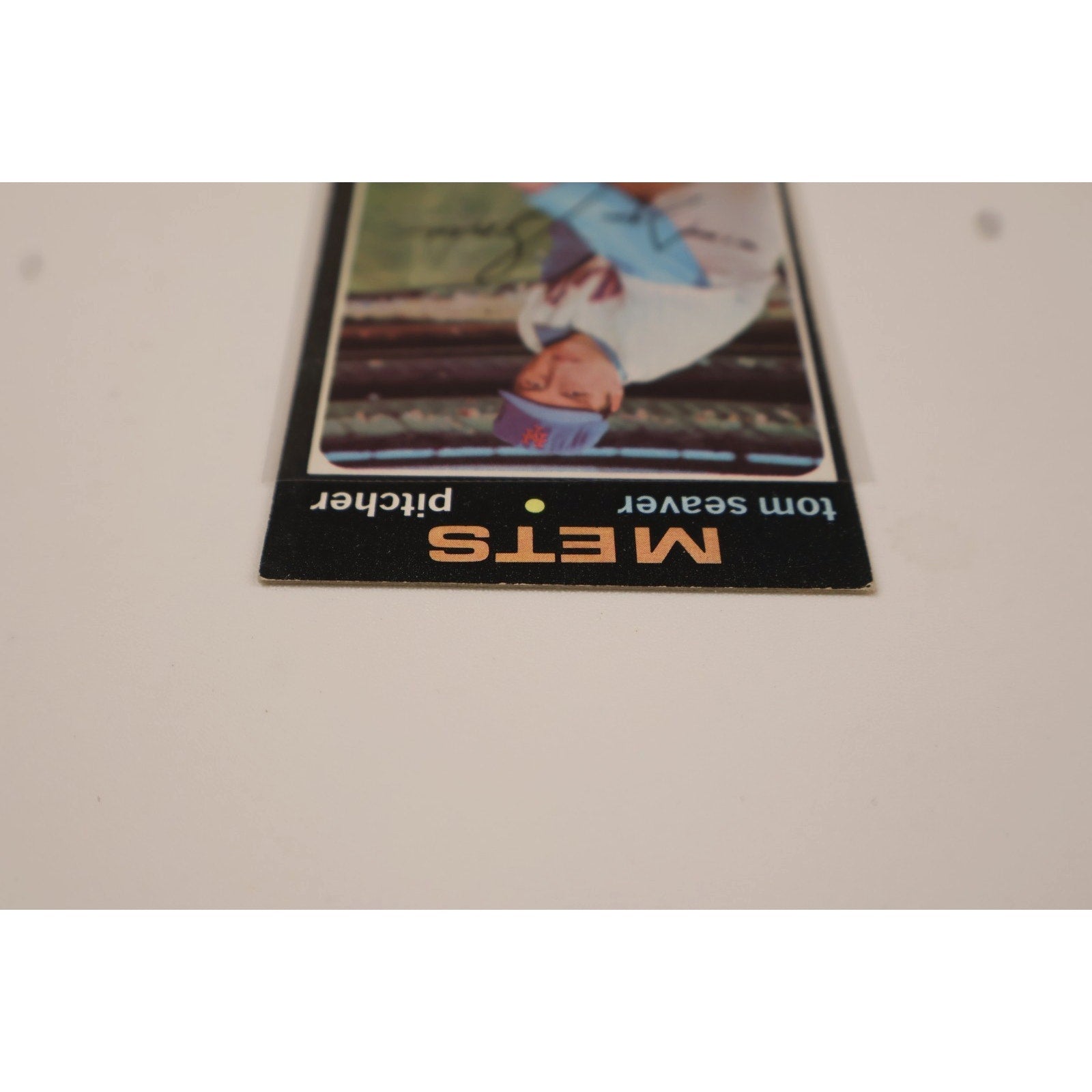 Tom Seaver 1971 Topps #160 New York Mets EX Off Center