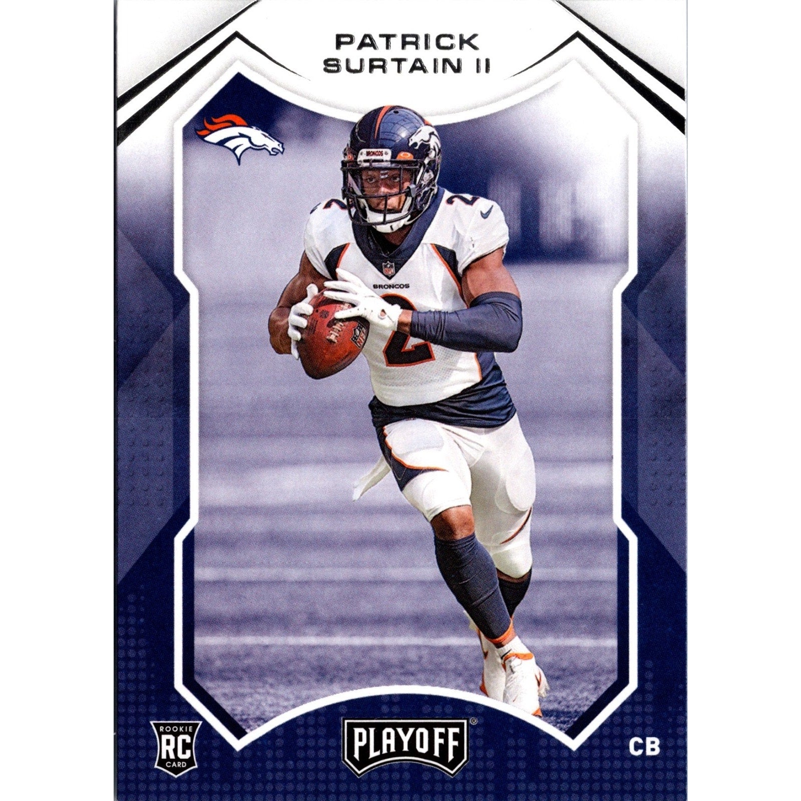 Patrick Surtain II 2021 Panini Playoff #244 RC Denver Broncos DPOY