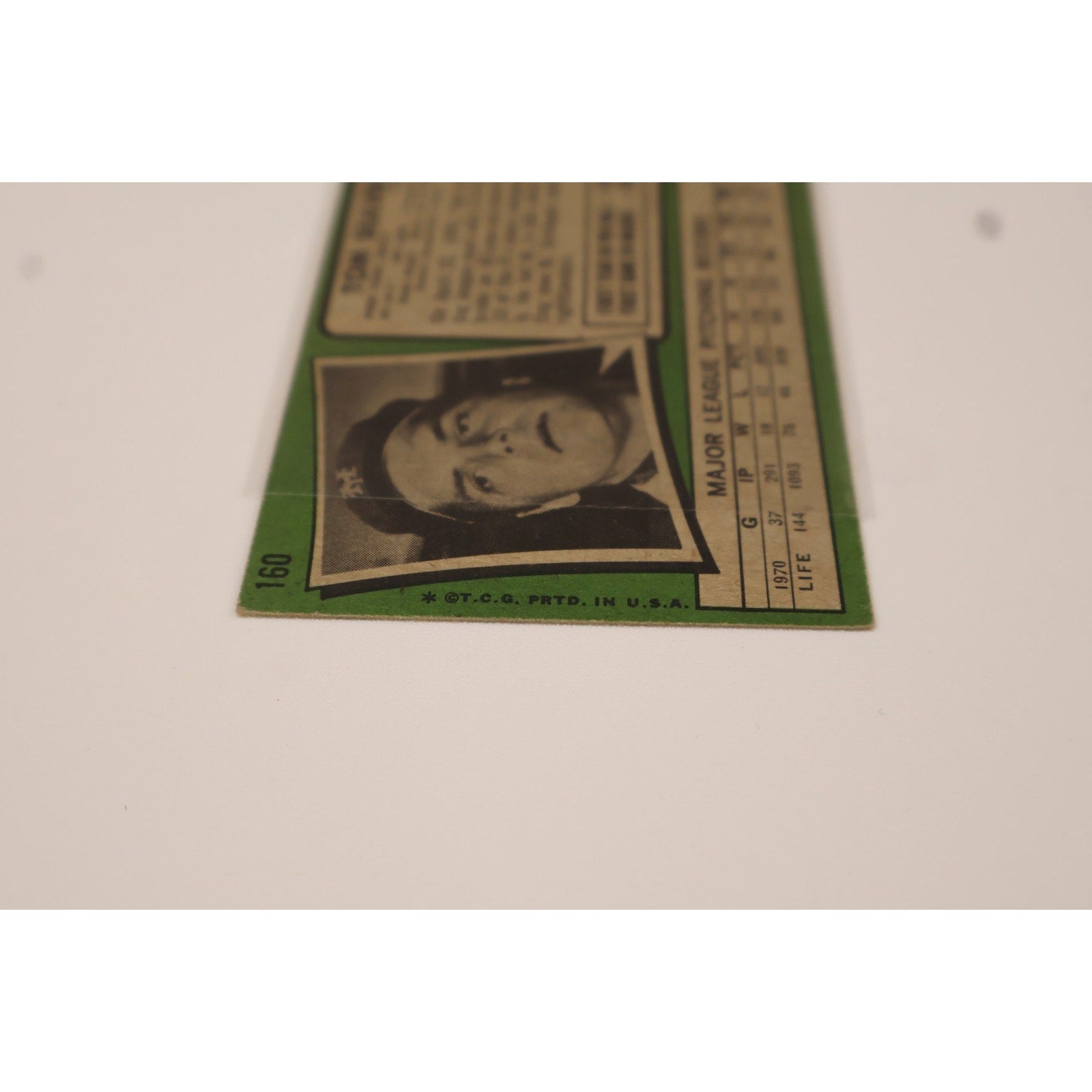 Tom Seaver 1971 Topps #160 New York Mets EX Off Center