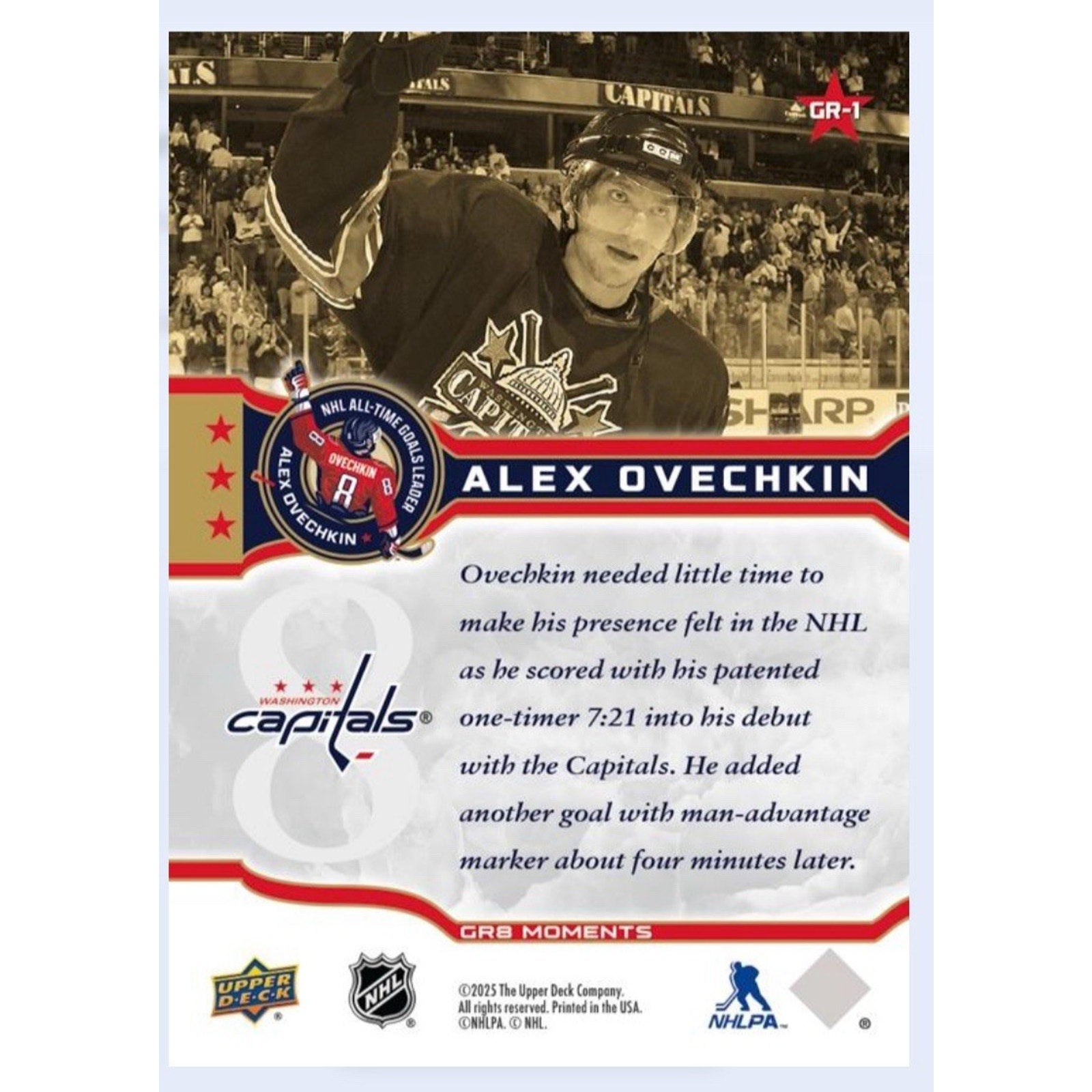 Alex Ovechkin Scores Twice in Debut Red Parallel Oct. 5 2005 GR8 Moments READ