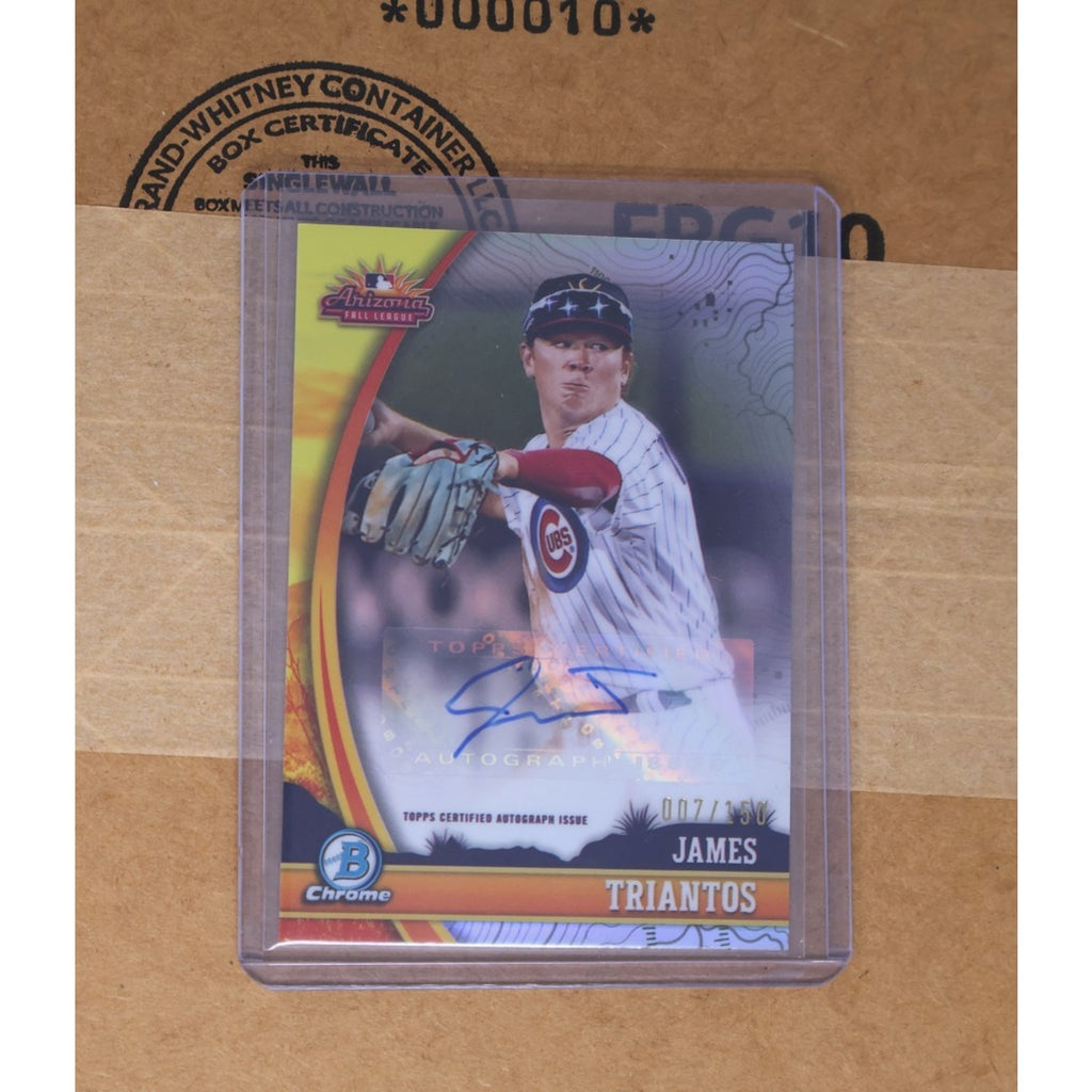 James Triantos 2024 Topps Bowman Chrome Arizona Fall Stars Auto /150 #AFL-JT
