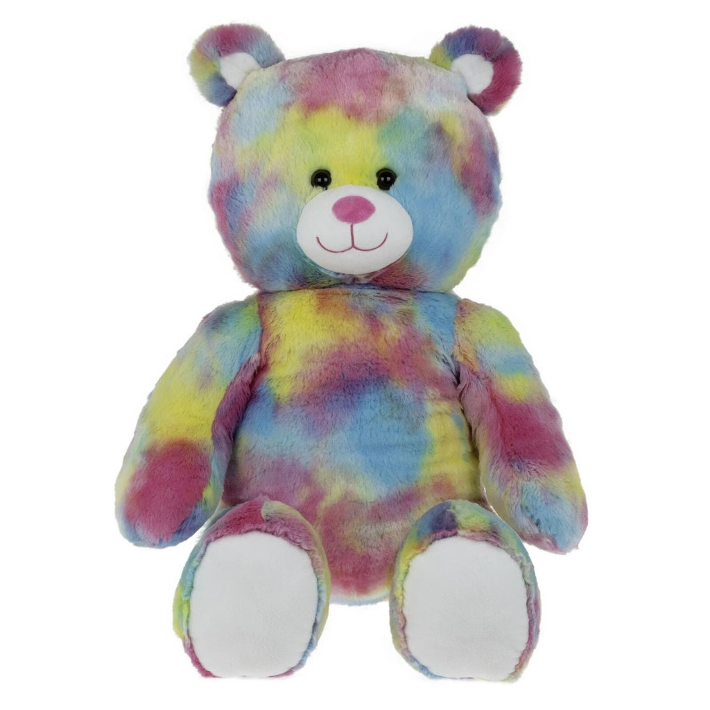 Build A Bear Workshop Tie Dye Teddy Bear Plush 24 Inches Tall New Kids