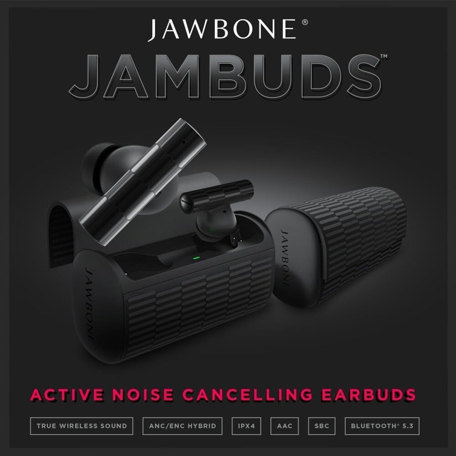 Jawbone Jambuds Wireless Bluetooth Earbuds Bluetooth Noice Cancelling Sealed