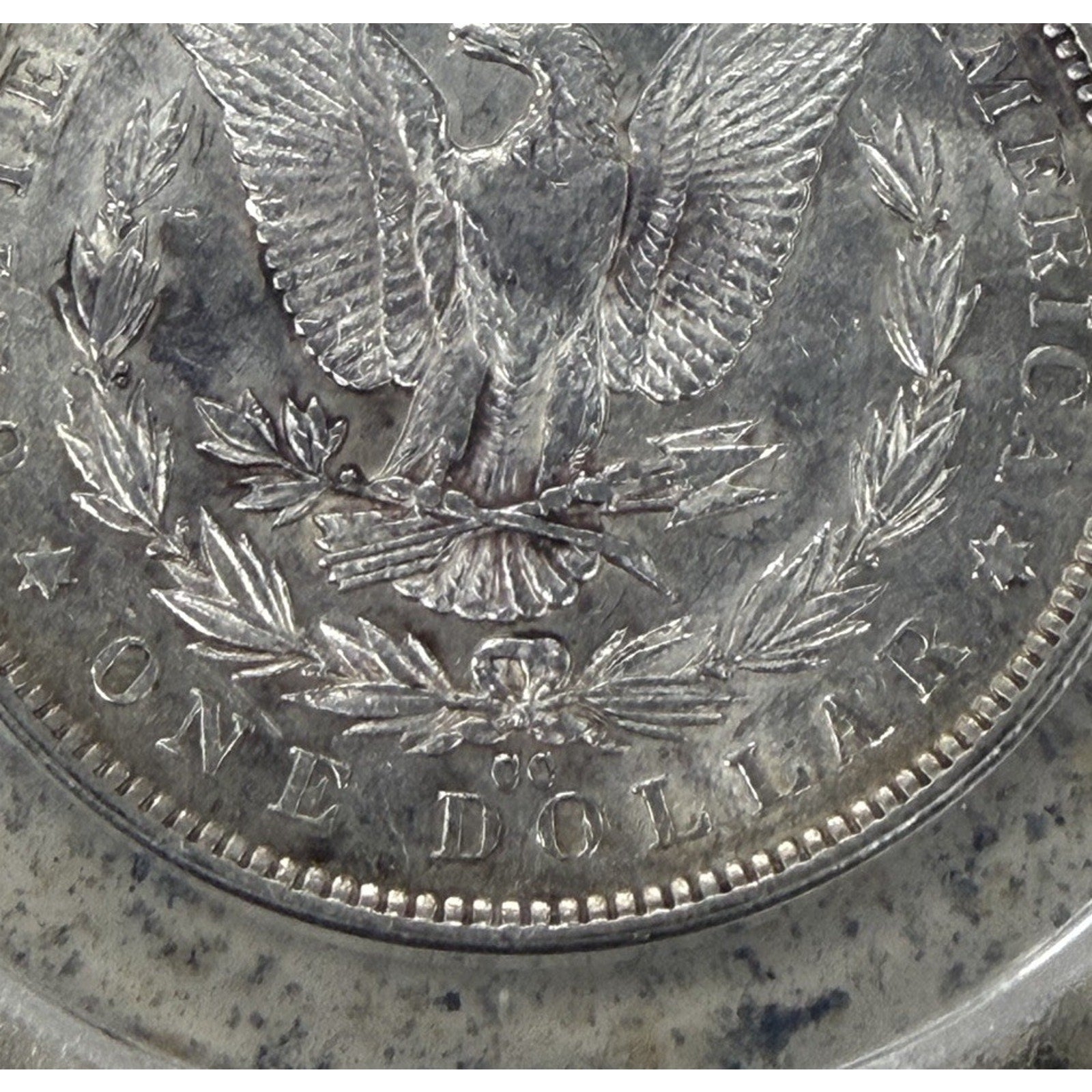 1891-CC Morgan Silver Dollar Nice AU Details Eye Appeal Nice Strike