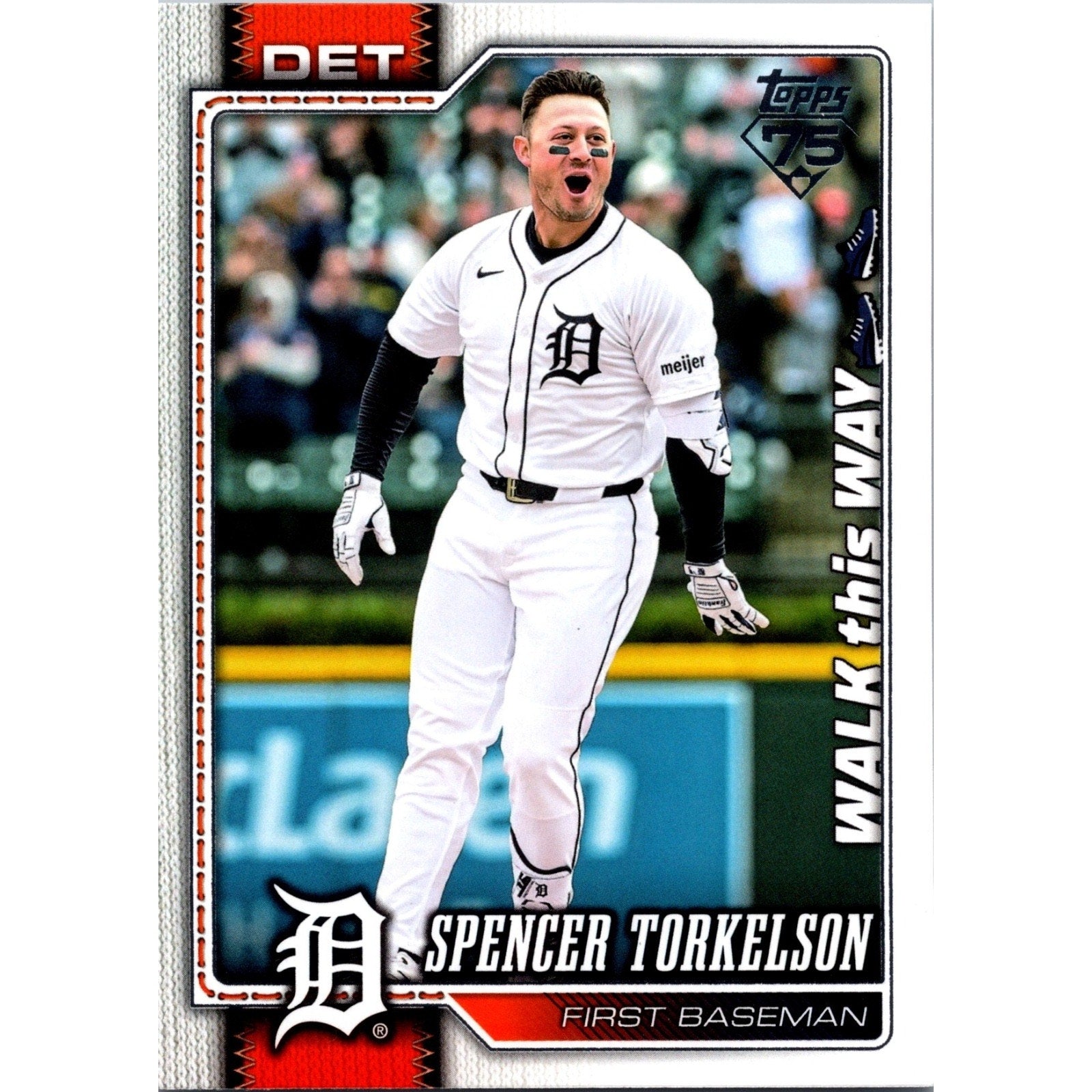 Spencer Torkelson 2026 Topps Series One #23 Walk This Way Image Variation SSP