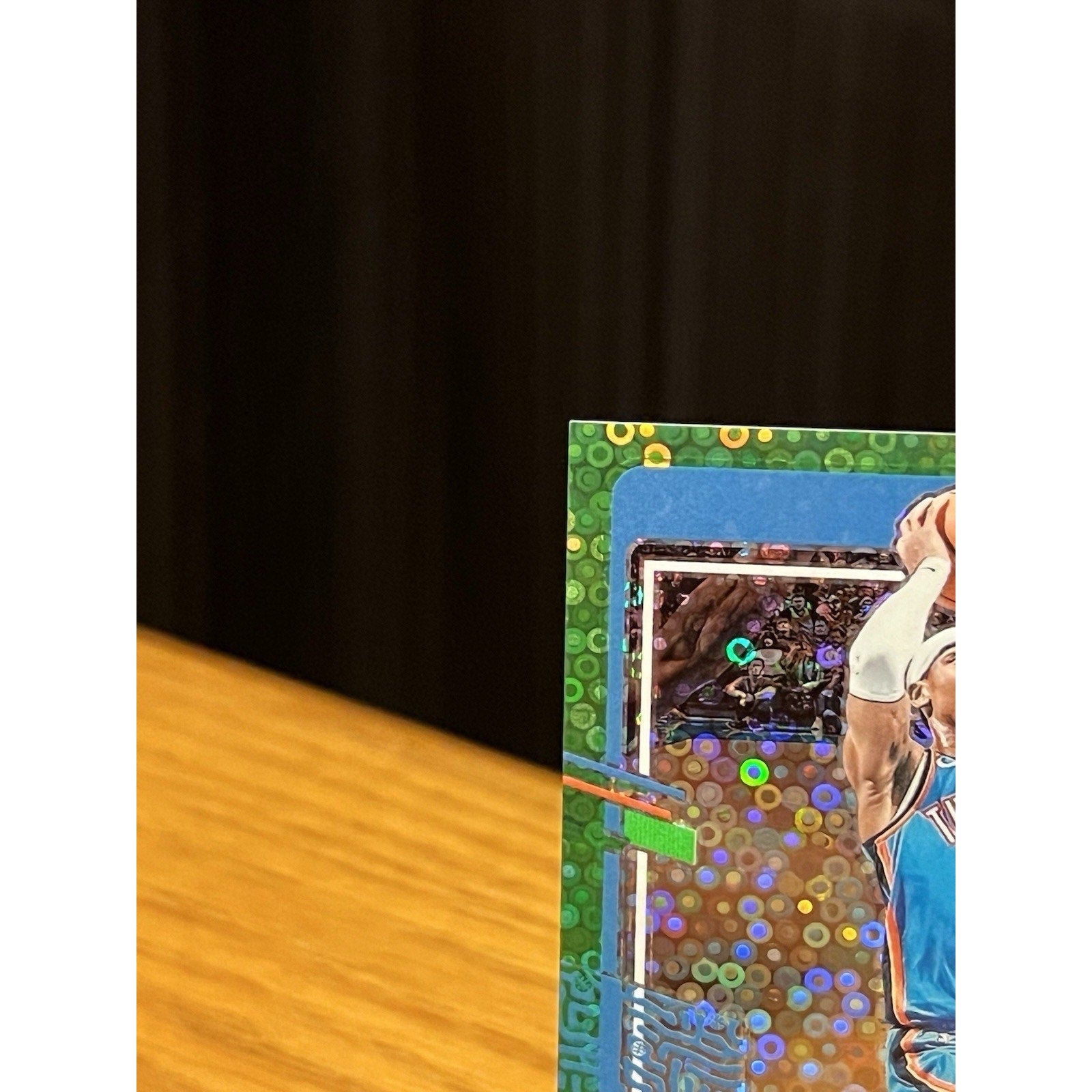 2023 Donruss Optic #104 Shai Gilgeous-Alexander Green Disco Fast Break Prizm /5