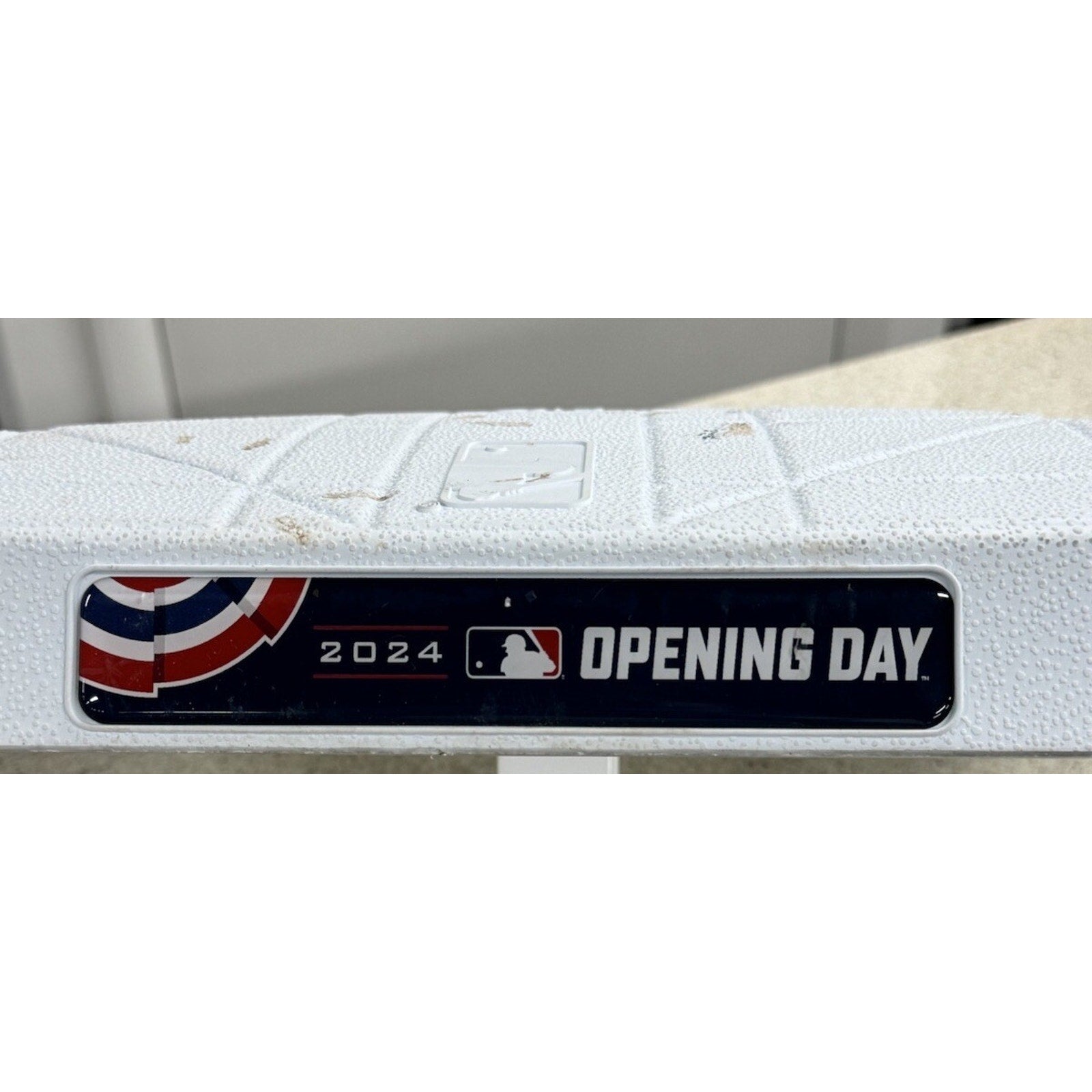 2024 Baltimore Orioles Opening Day Game Used Baseball 3rd Base MLB Authentic