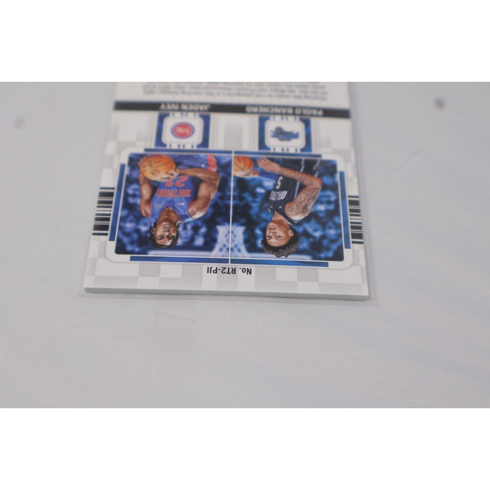 Paolo Banchero Jaden Ivey Rookie Ticket Dual Swatches 2022-23 Contenders RC Mint