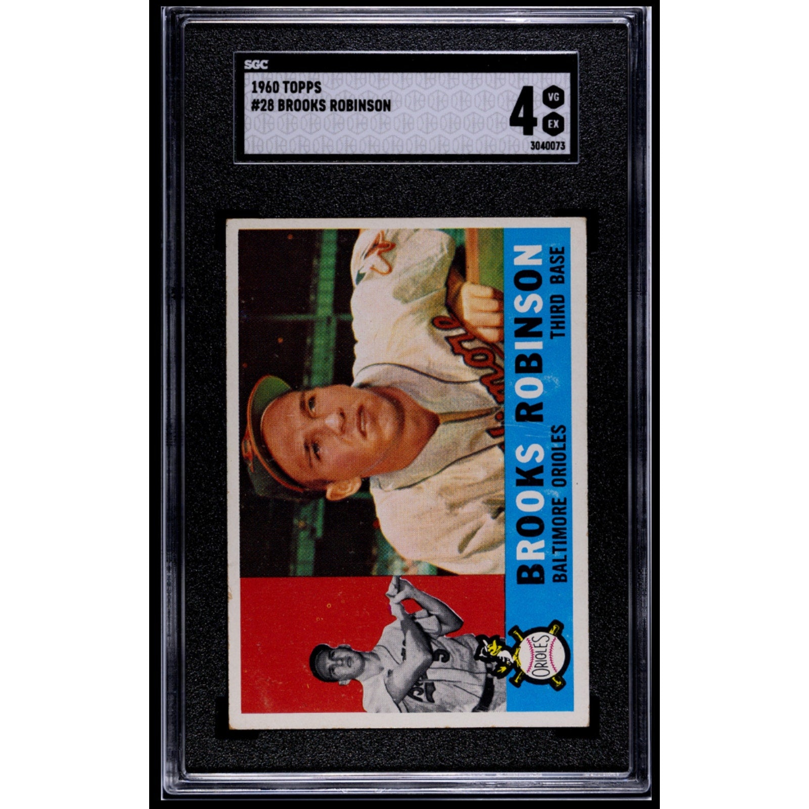 Brooks Robinson 1960 Topps #28 SGC 4