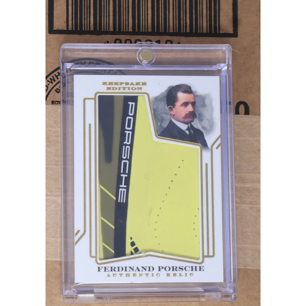 Ferdinand Porsche 2023 Keepsake Edition Luxurious Logos Authentic Relic #J-11