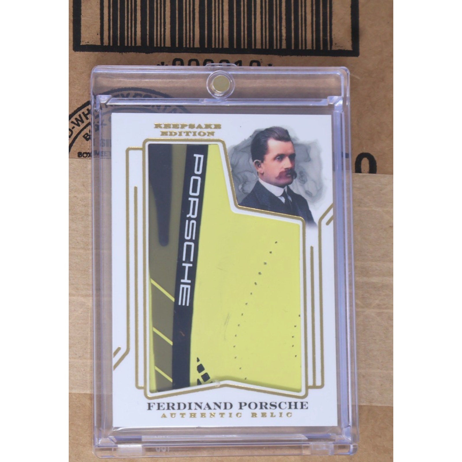 Ferdinand Porsche 2023 Keepsake Edition Luxurious Logos Authentic Relic #J-11