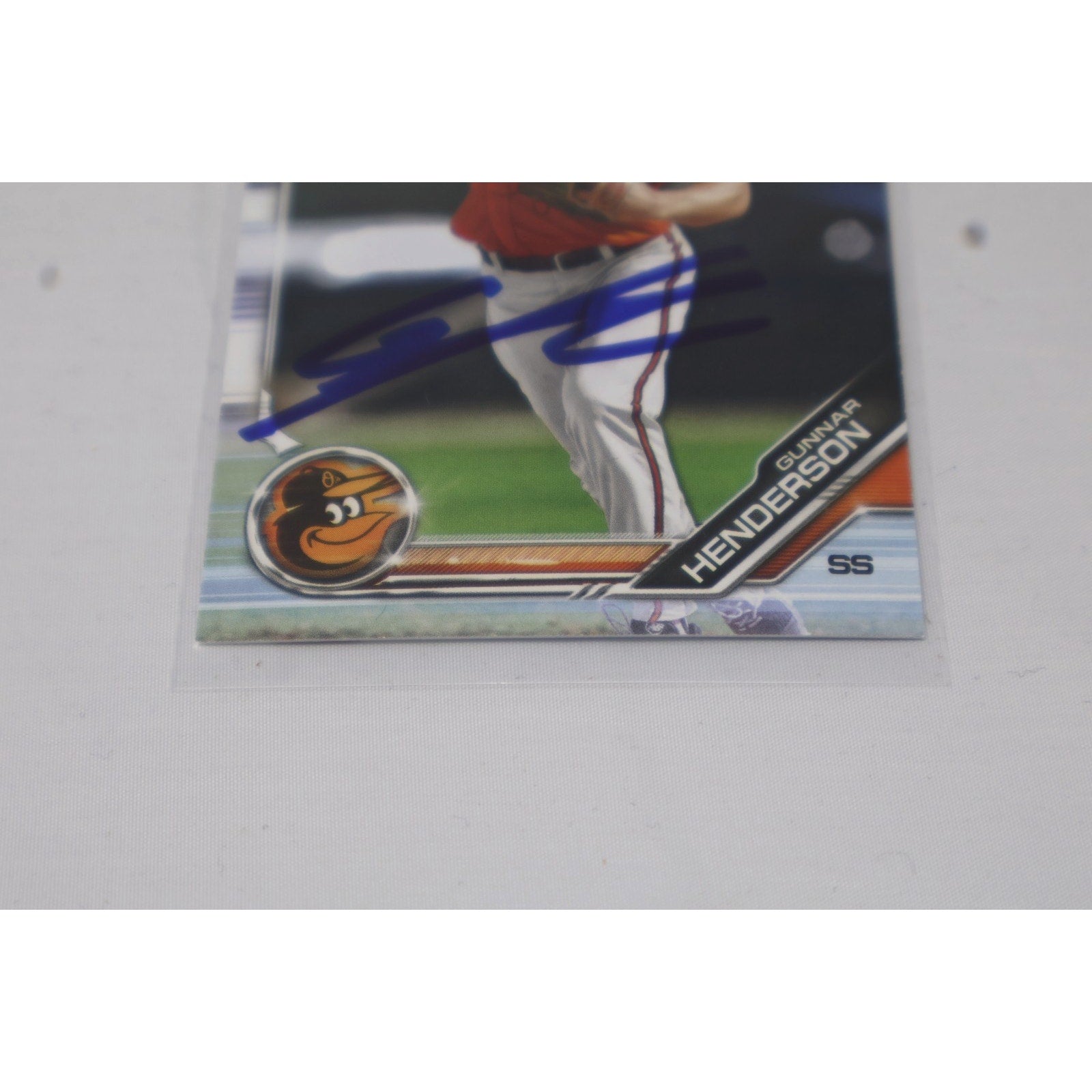 Gunnar Henderson 2019 1st Bowman Rc Auto DNA Authentic Rookie Mint