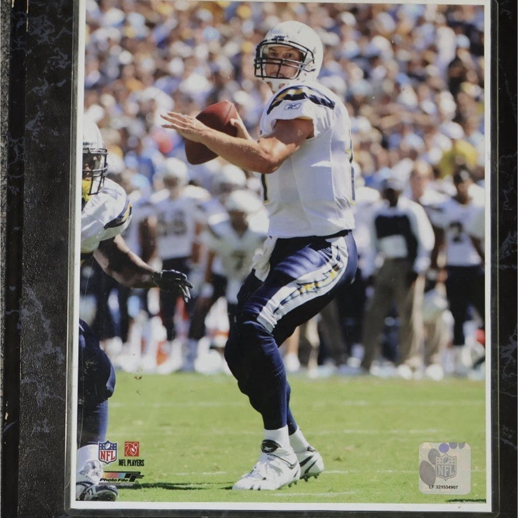 Philip Rivers Chargers Framed Photo & Trading Card Plaque Display NFL 8X10
