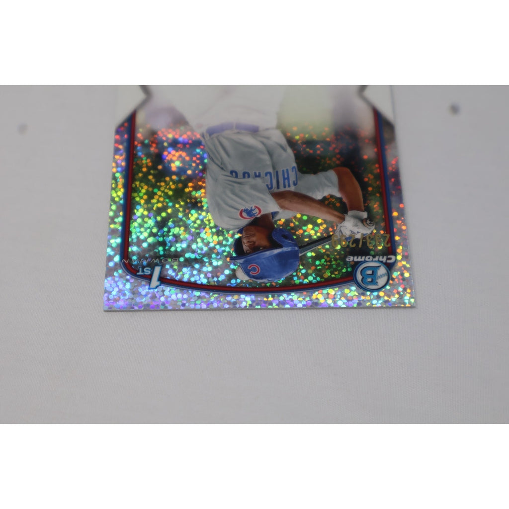 2023 Bowman Chrome Derniche Valdez 1st Prospect Auto /299 Speckle #CPA-DV Mint