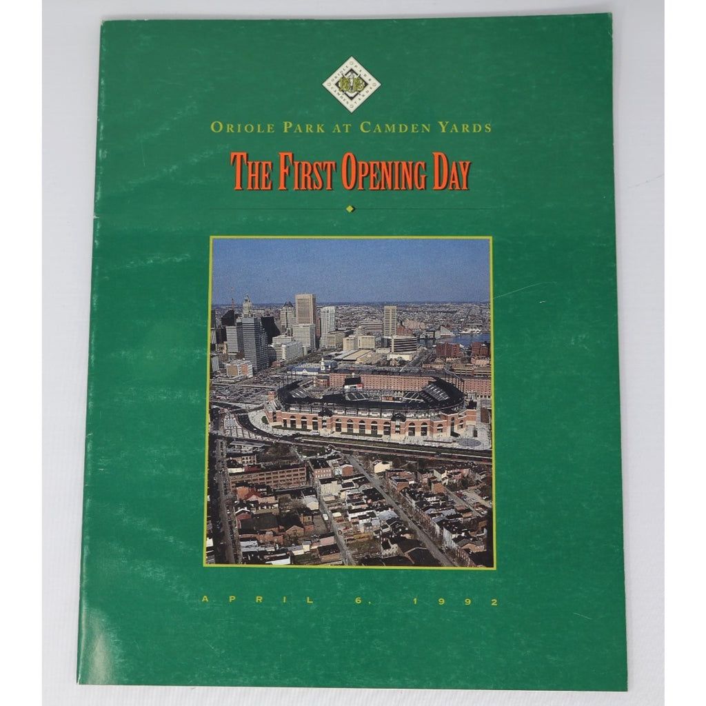 Baltimore Orioles Lot O 4 Historic Gameday Programs Unscored 1983 1992 1997 1999