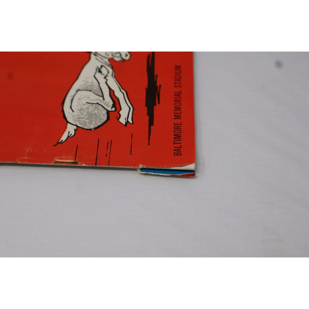 Baltimore Colts vs LA Rams September 16 1962 Official Gameday Program See Pics