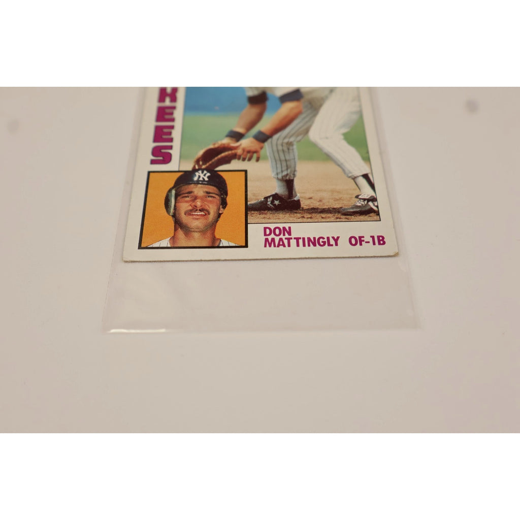 Don Mattingly 1984 Topps #8 (RC) Rookie NM+ New York Yankees