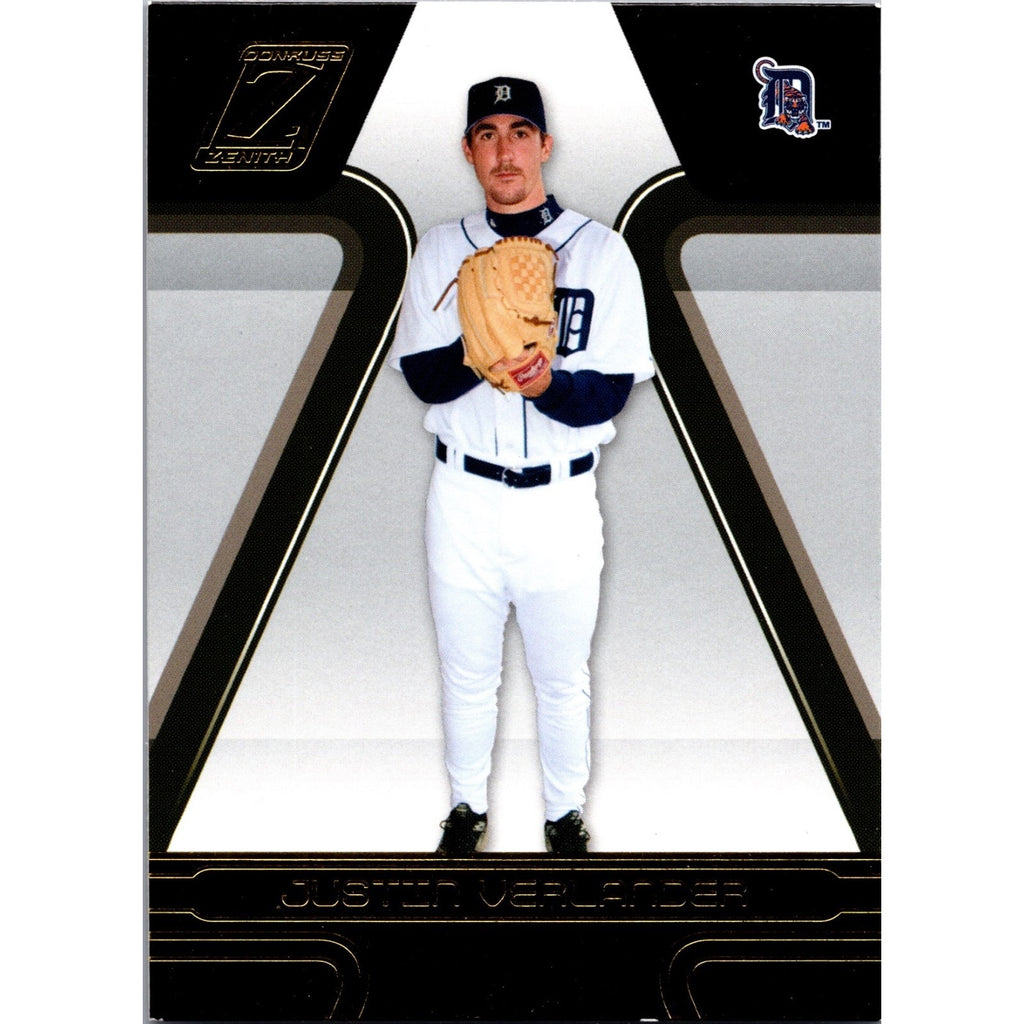 Justin Verlander 2005 Donruss Zenith Rookie #213 NM+ RC Detroit Tigers