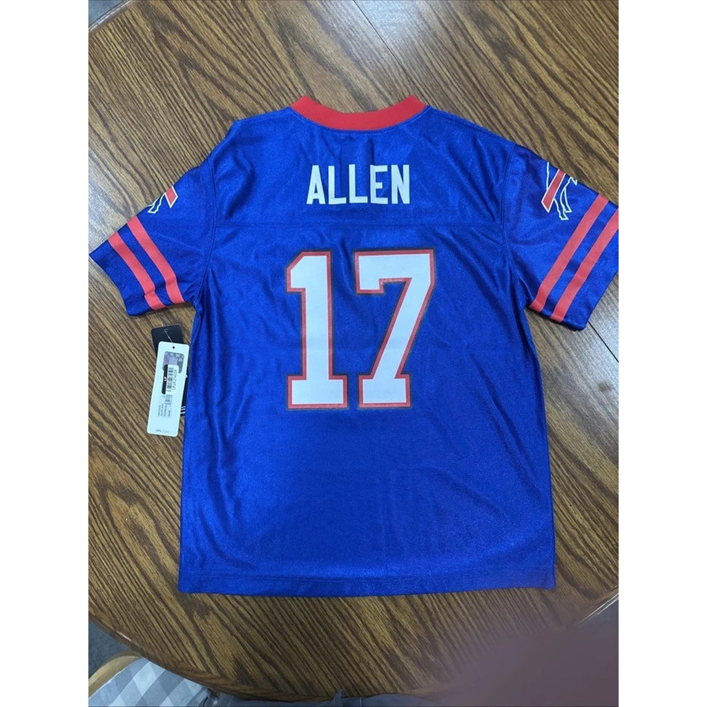 Buffalo Bills Josh Allen Home Jersey Officially Licenced Size Youth X-Large NWT