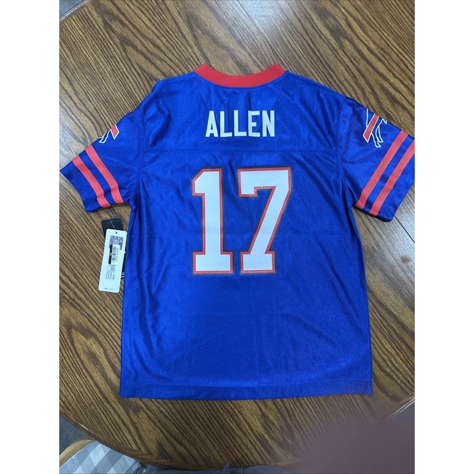 Buffalo Bills Josh Allen Home Jersey Officially Licenced Size Youth X-Large NWT