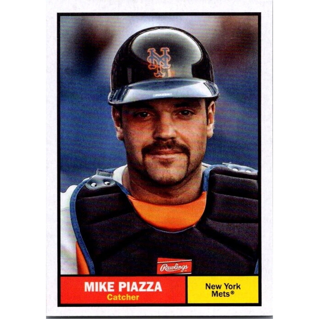 2024 Topps Archives Retro 1961 Topps #48 Mike Piazza - New York Mets