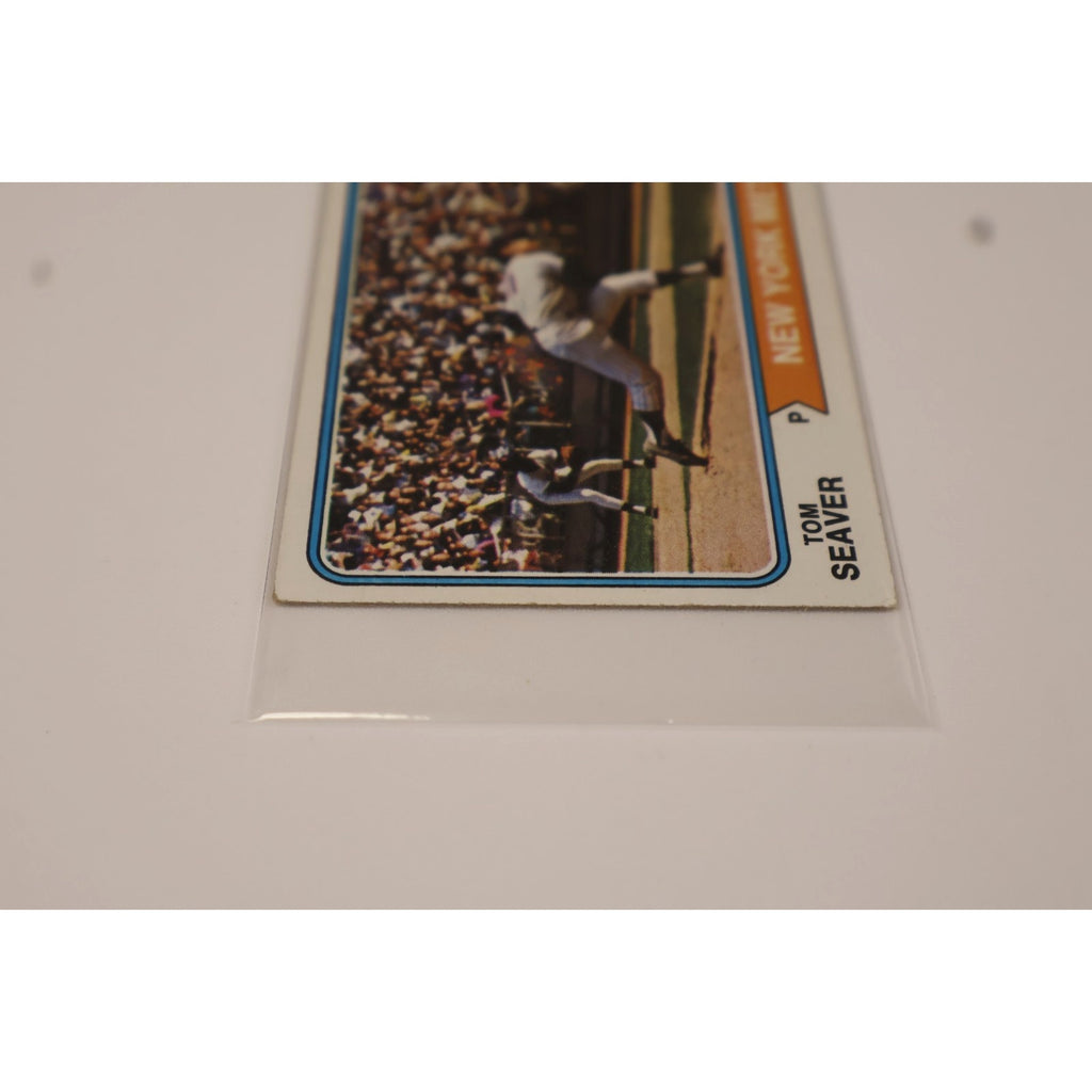 Tom Seaver 1974 Topps #80 New York Mets EX Couple Slight Creases On Front