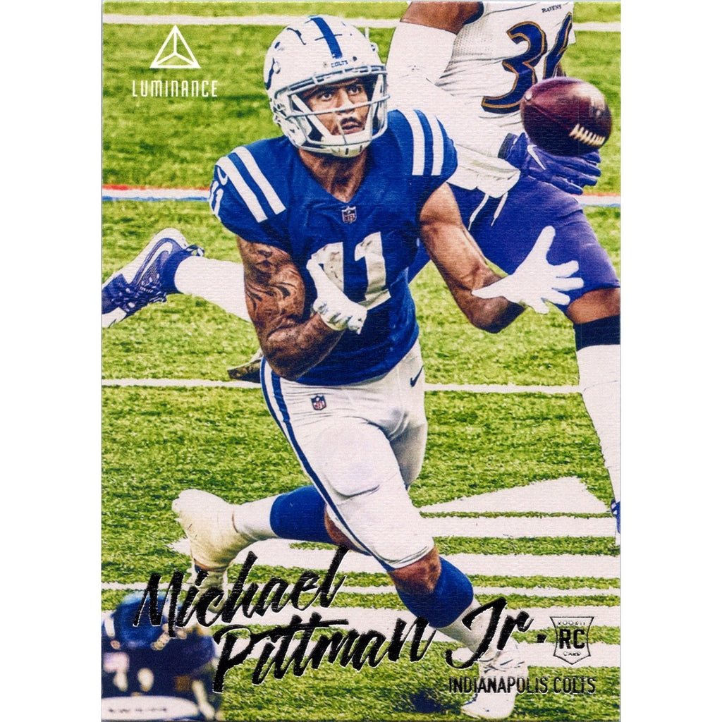 Michael Pittman Jr. 2020 Panini Chronicles Luminance RC #220 Indianapolis Colts