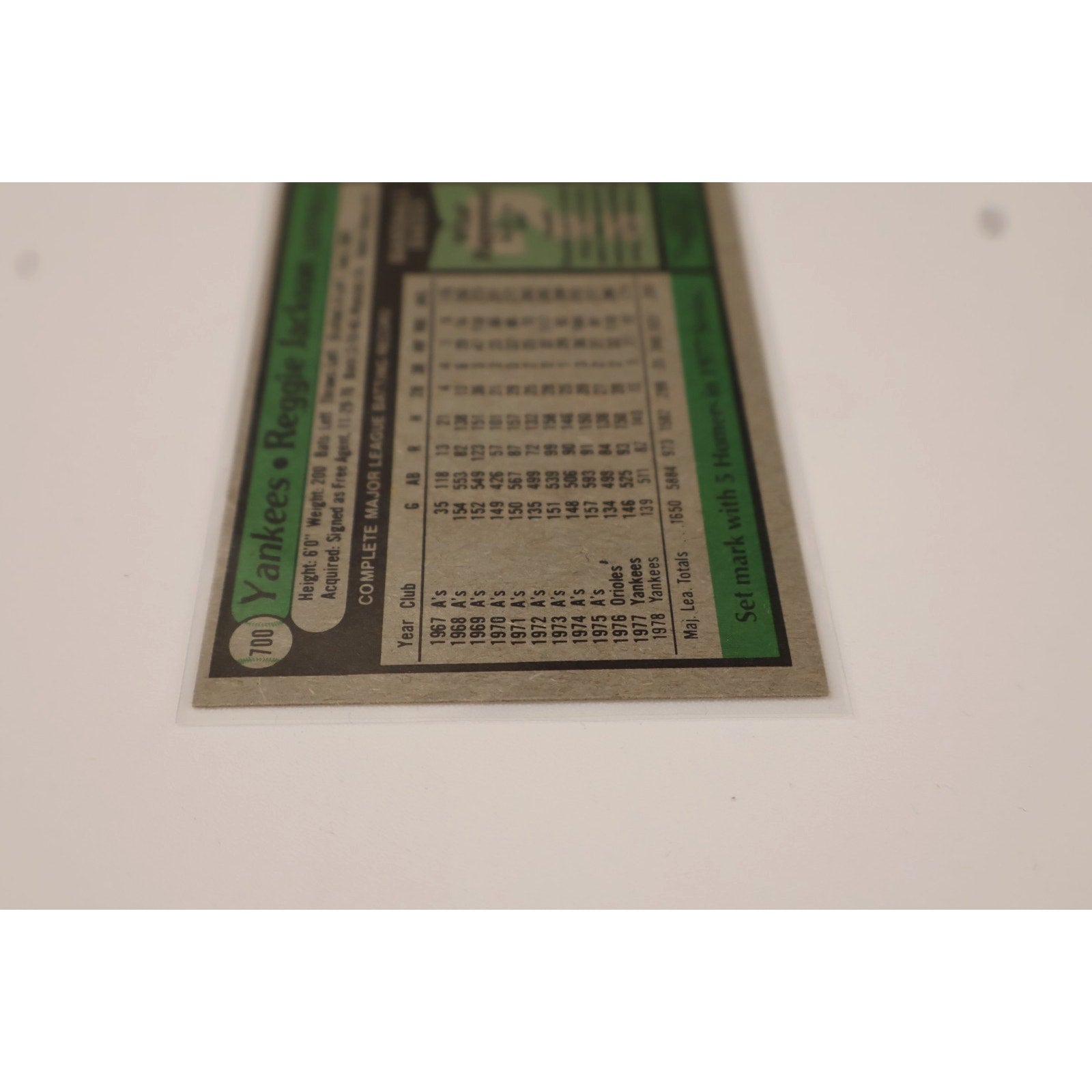 Reggie Jackson 1979 Topps #700 New York Yankees NM HOF