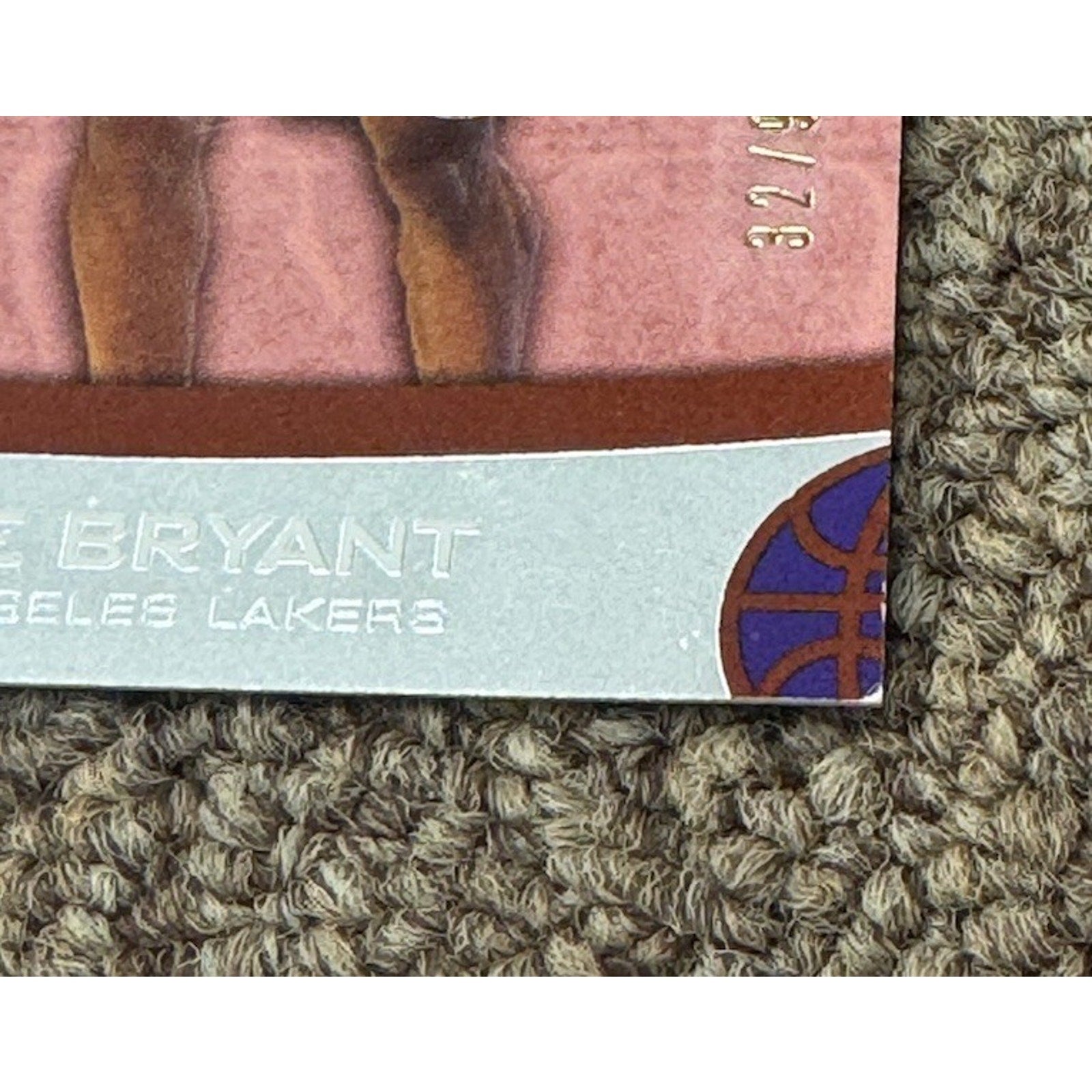 2007 Kobe Bryant Trademark Moves Topps #24 Los Angeles Lakers /99 HOF GOAT