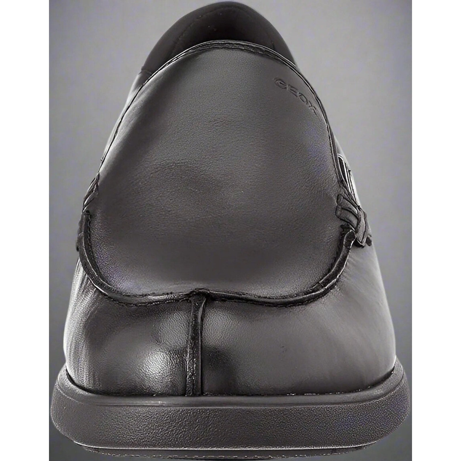 Geox Mens U Spherica Respira Loafer EC11C Cushion Black Breathable Leather