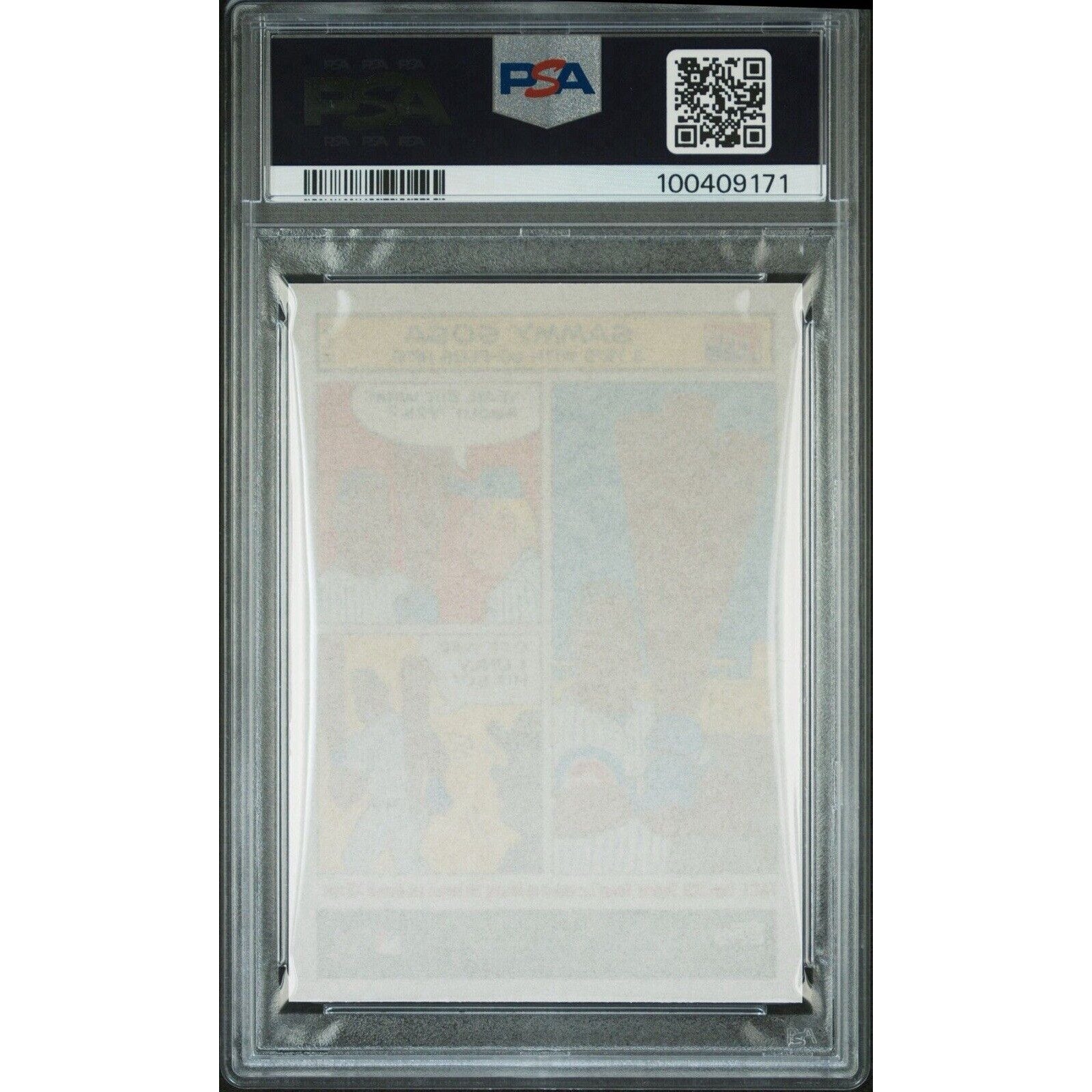 2003 BAZOOKA COMICS Sammy Sosa Chicago Cubs #15 PSA 10 GEM Mint