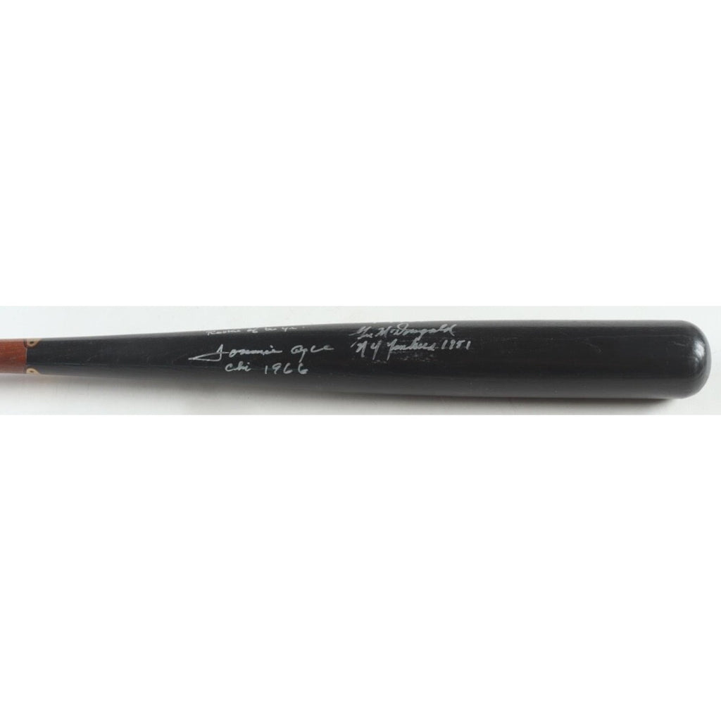 Rod Carew Eddie Murray 5 Auto ROY Cooperstown Baseball Bat Signed Inscrip JSA
