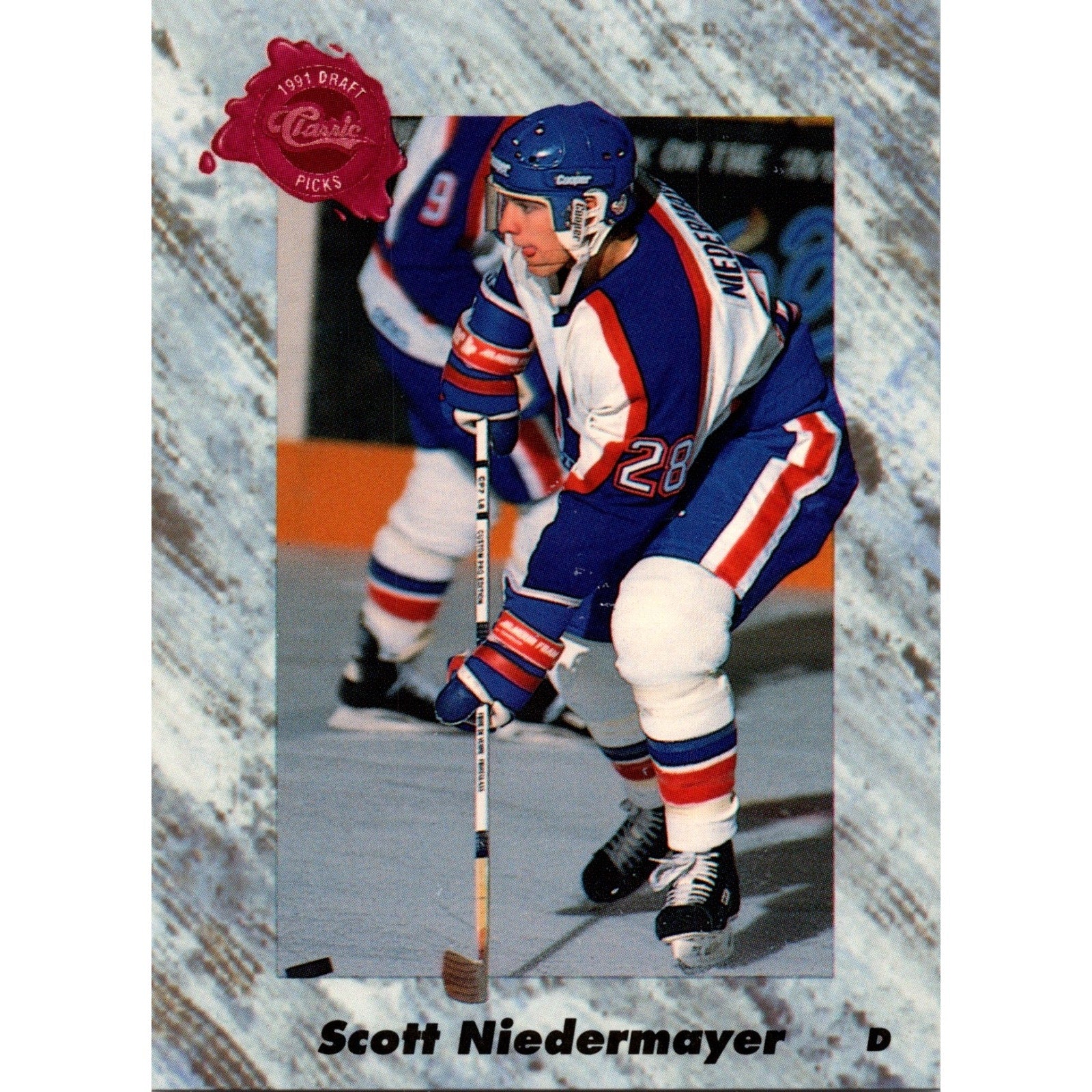 Scott Niedermayer 1991 Classic Draft Picks #3 New Jersey Devils Mint