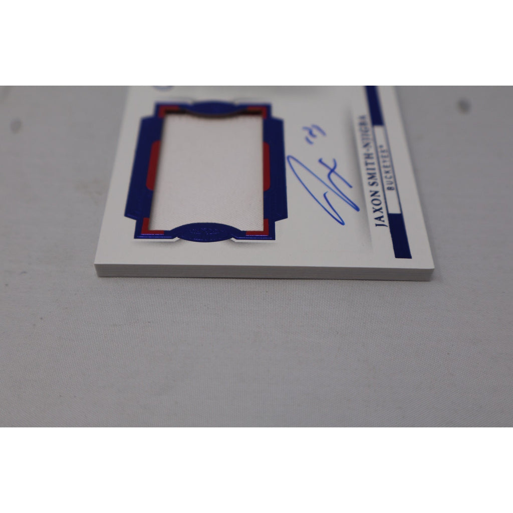 Jaxon Smith Njigba 2023 Flawless Collegiate RPA Rookie Patch Auto /15 #RPAH-JSN