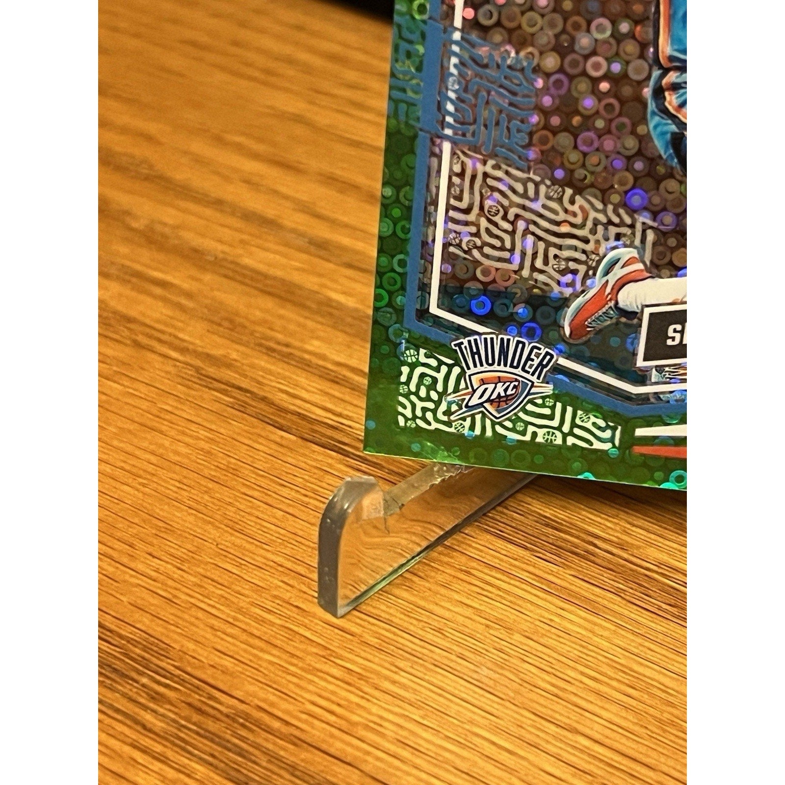 2023 Donruss Optic #104 Shai Gilgeous-Alexander Green Disco Fast Break Prizm /5