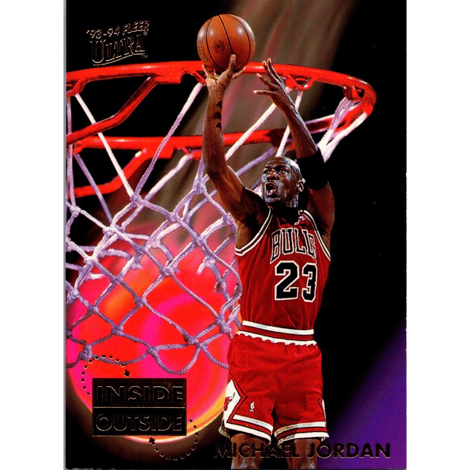 1993-94 Fleer Ultra Michael Jordan Inside Outside #4 NM