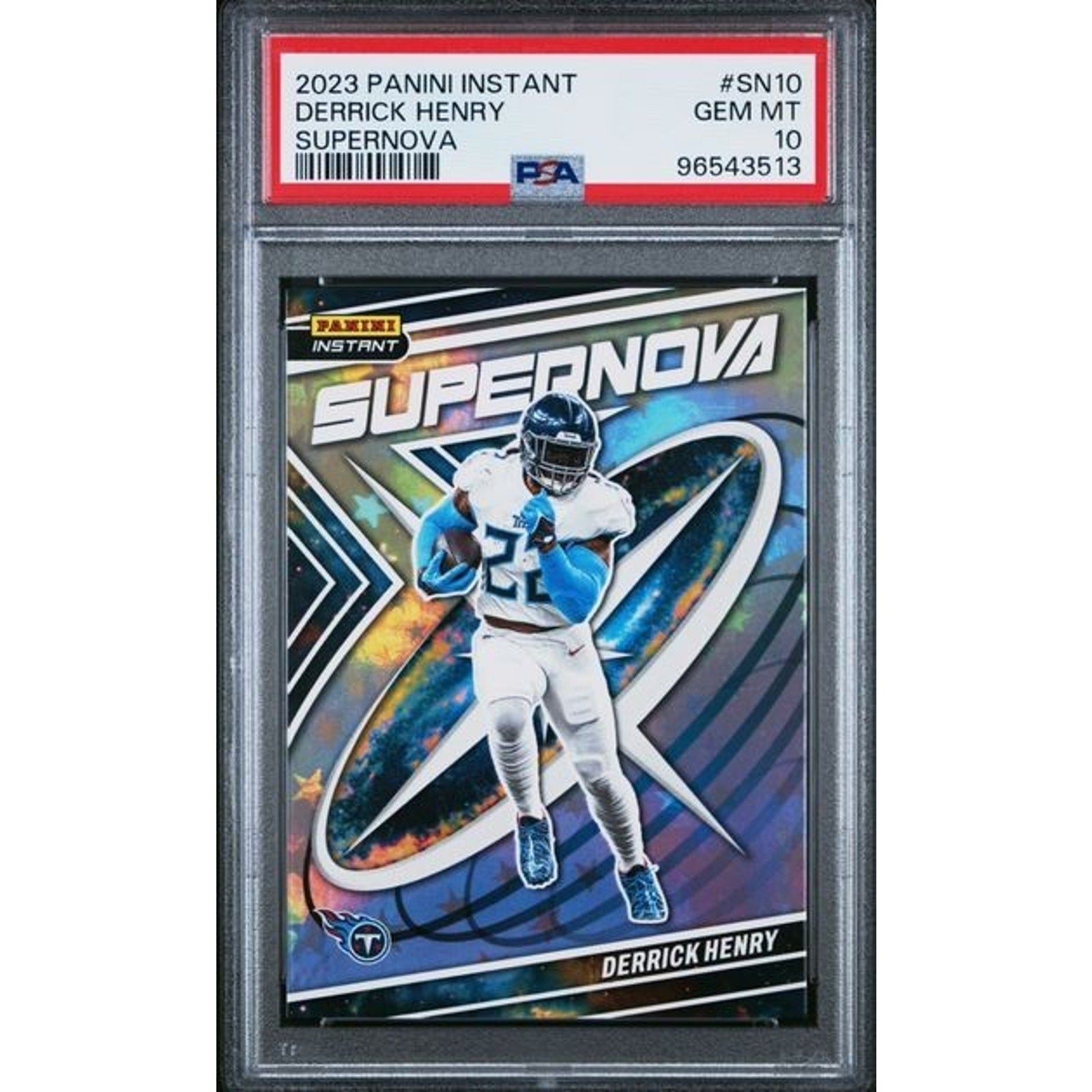 Derrick Henry 2023 Panini Instant Supernova #SN-10 /481 PSA 10 Gem Mint