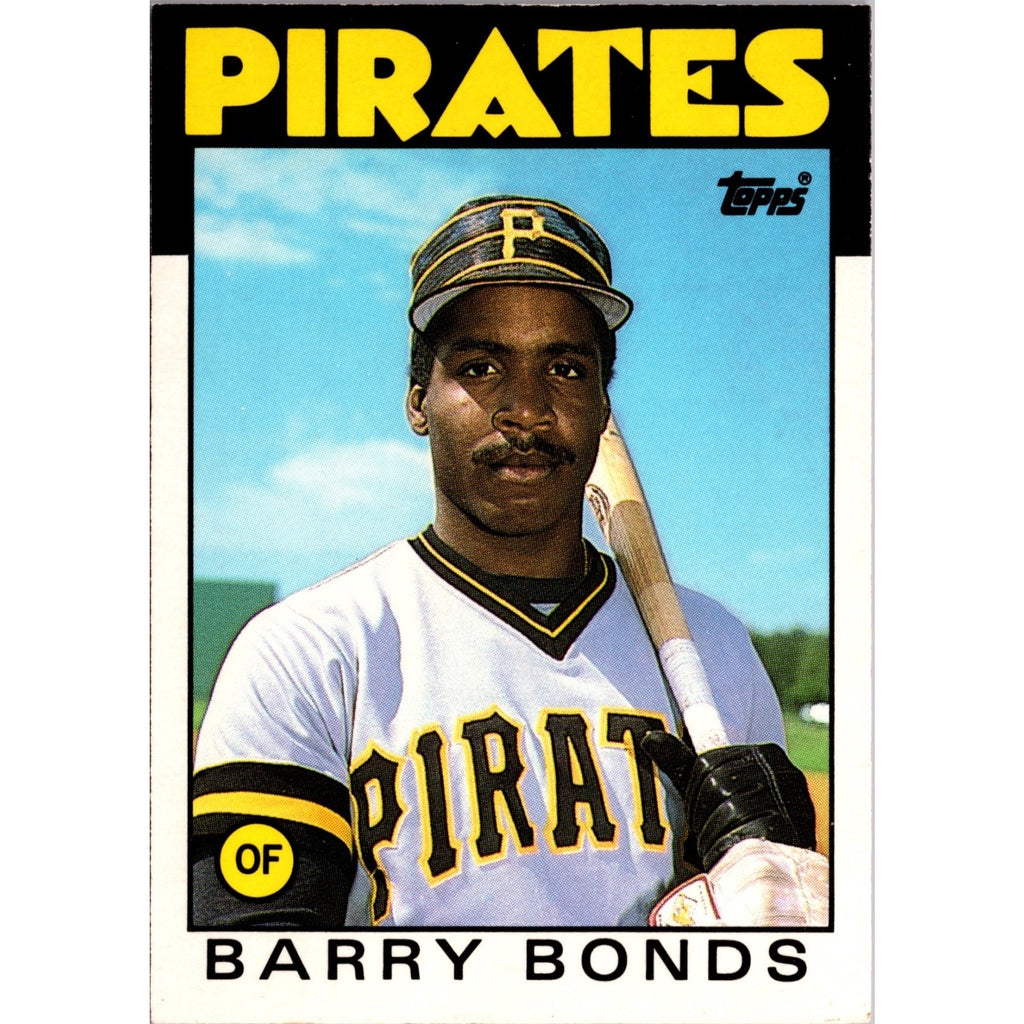 Barry Bonds 1986 Topps Traded #11T (RC) Rookie Card Pittsburgh Pirates NM+