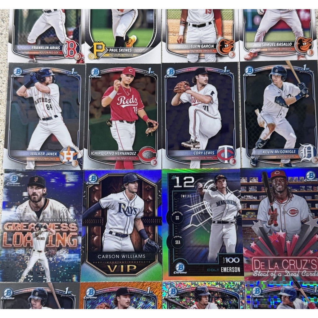 MLB 15-Card Repack Auto or Parallel Guaranteed Chance of PSA, Mystery Pack RCs