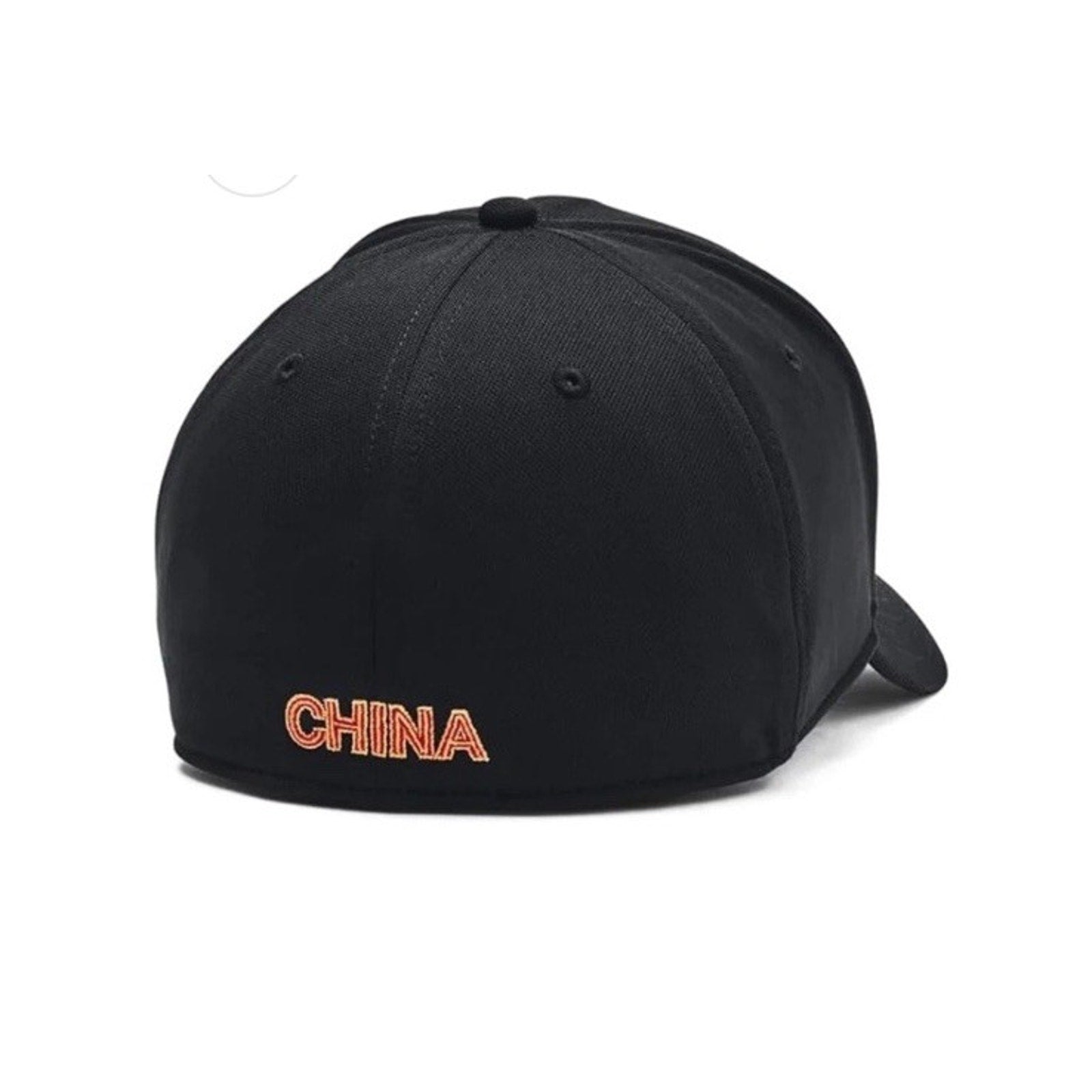 UNDER ARMOUR Men's Blitzing Cap Hat Stretch Fit Sweatband Size S/M Black/Red