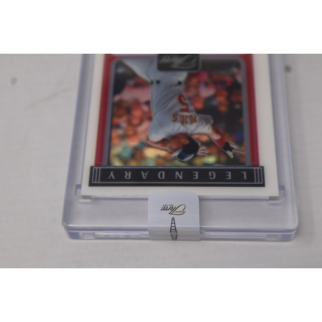 Albert Pujols 2022 Panini Three And Two Legendary Auto /25 #LS-AP Mint