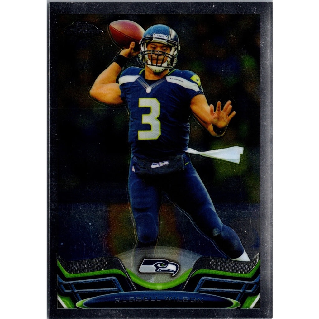 2013 Topps Chrome Refractors Russell Wilson #175
