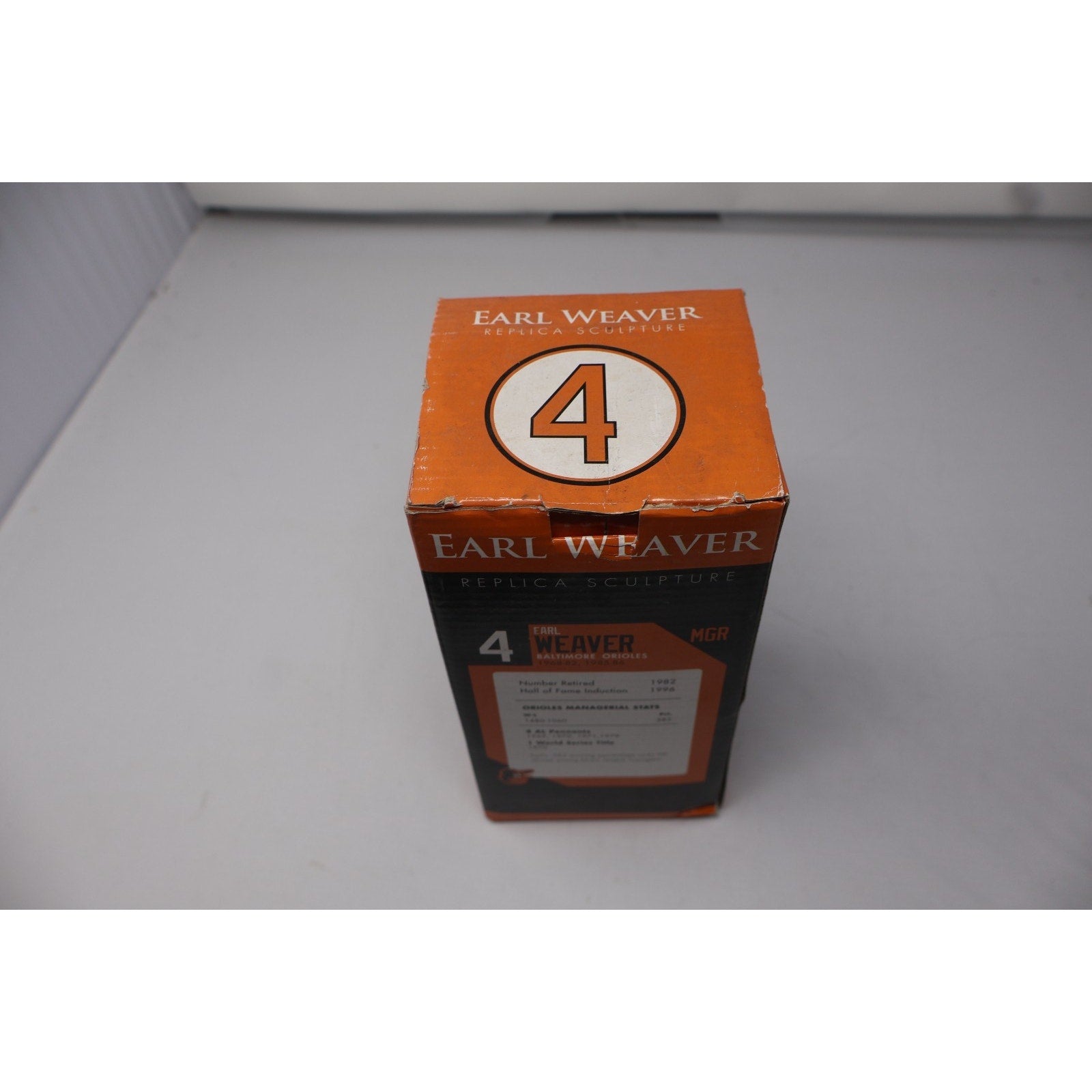 Lot Of 2 Earl Weaver/Jim Palmer Commemorative Replica Bronze Sculpture