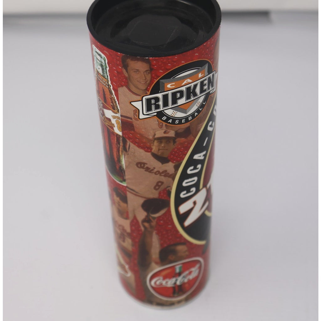 Cal Ripken Jr Coke Celebrates 21 Years Collectors Edition Case And Glass Bottle