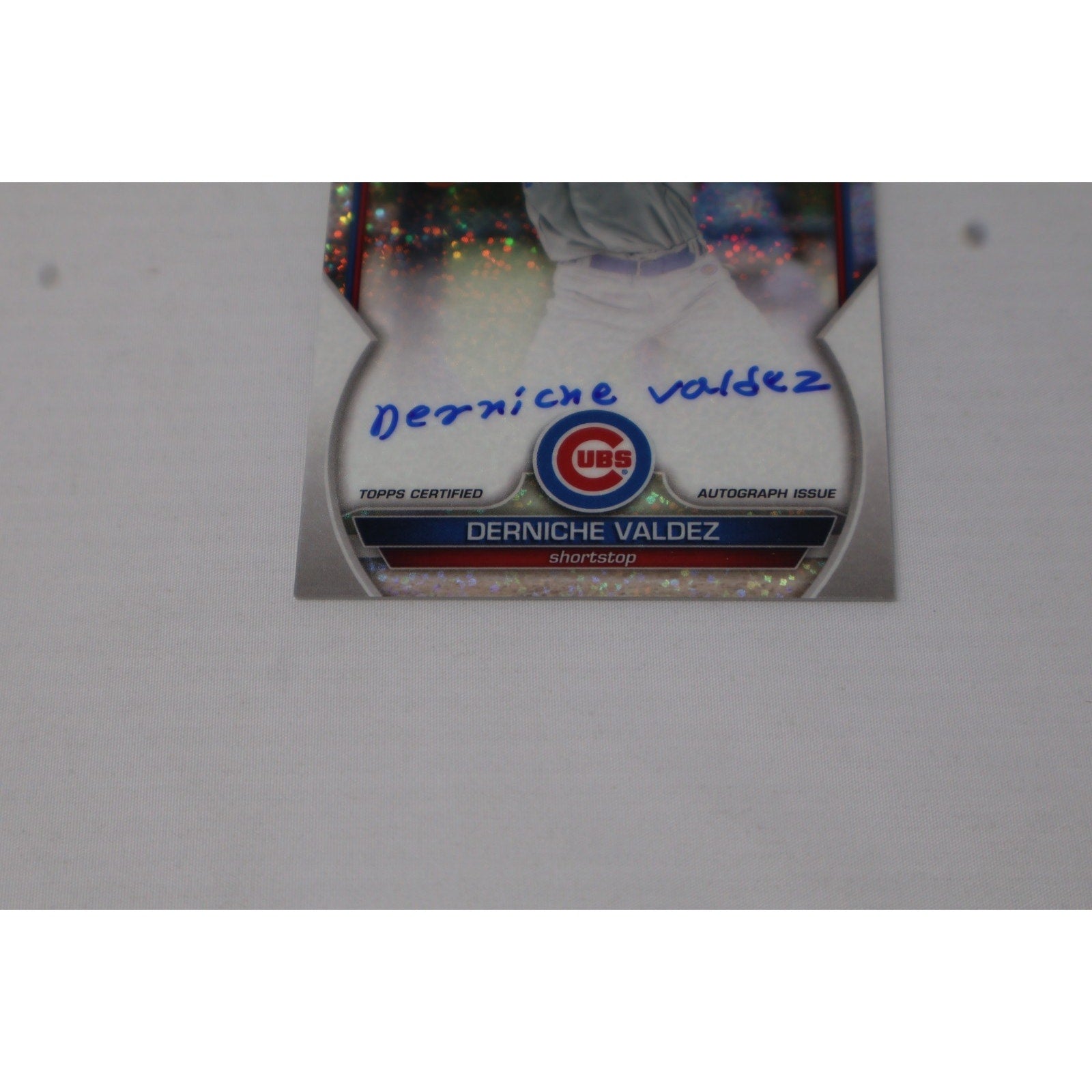 2023 Bowman Chrome Derniche Valdez 1st Prospect Auto /299 Speckle #CPA-DV Mint