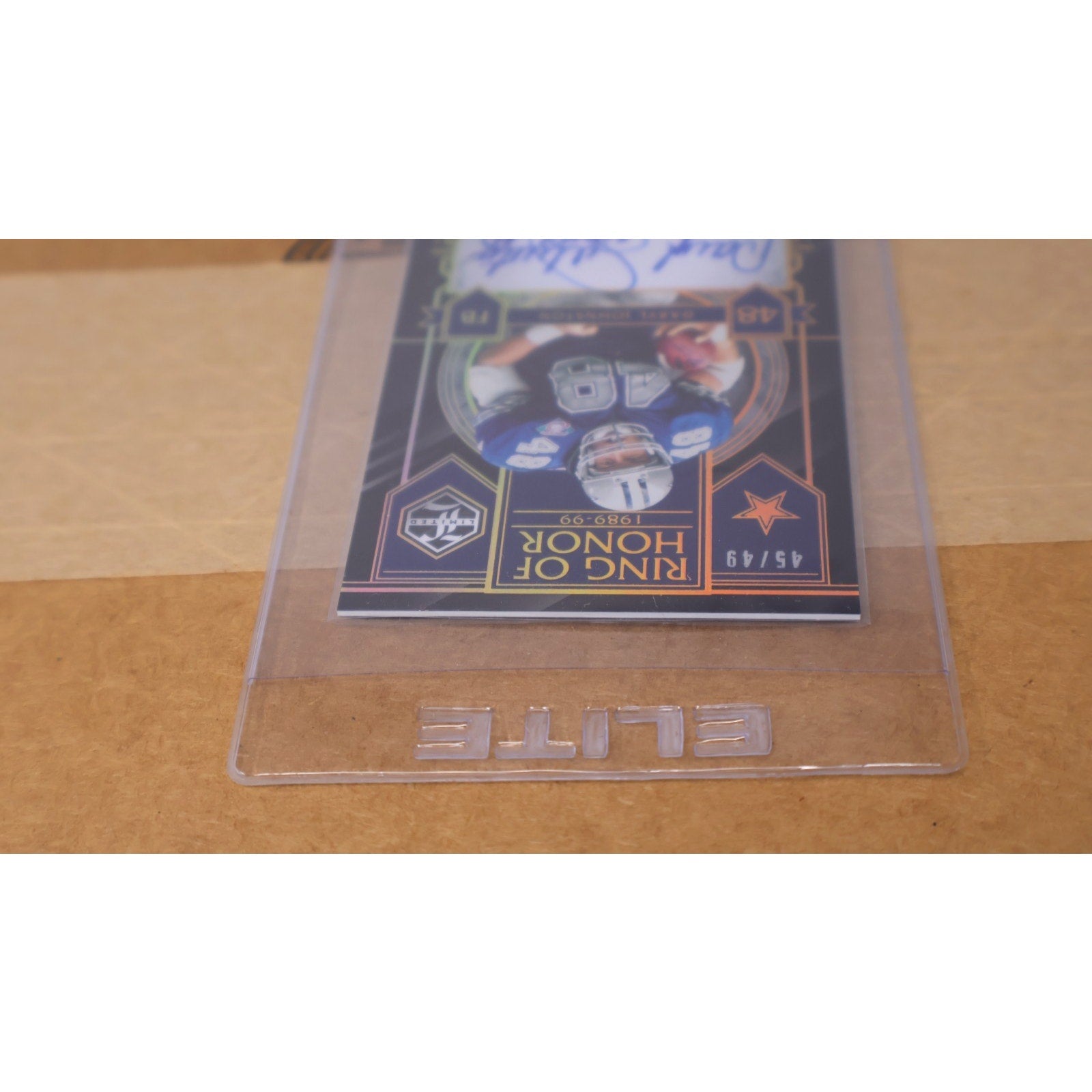 Daryl Johnston 2023 Panini Limited Ring Of Honor Autoraphs 45/49 #ROH-DJO