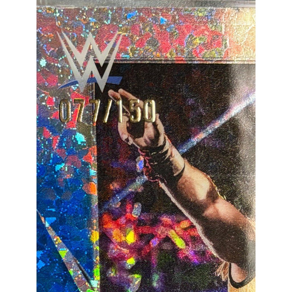 2026 Topps Chrome WWE Nathan Frazer Blue Sparkle Refractor /150