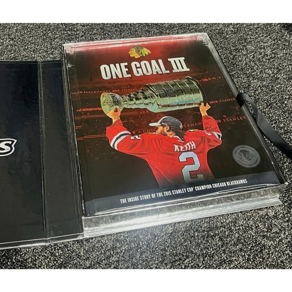 One Goal Achieved III / 3 Chicago Blackhawks Perfect Condition SEALED Sand case