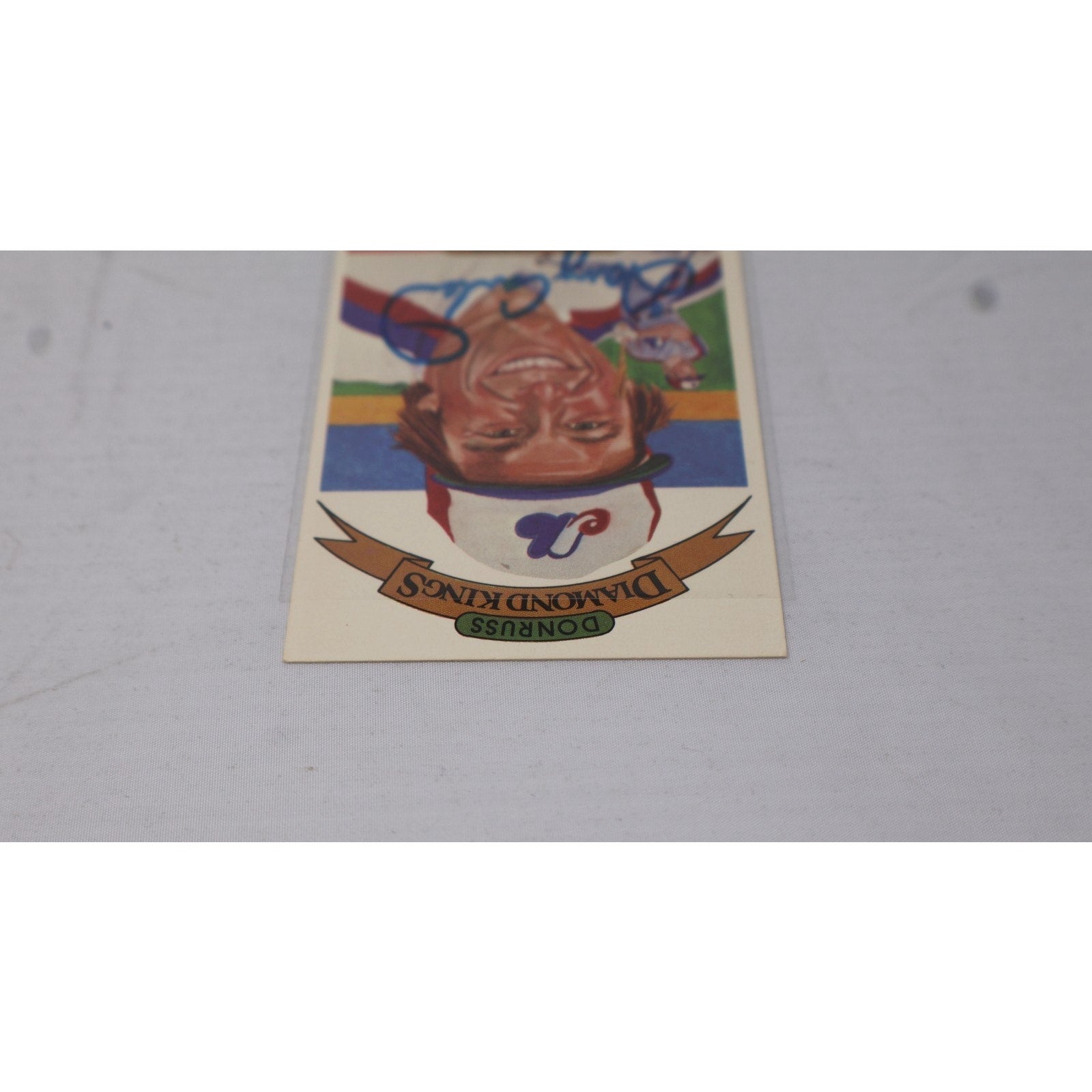 Gary Carter Auto 1982 Donruss Diamond Kings On Card (Not a sticker) Autograph MT